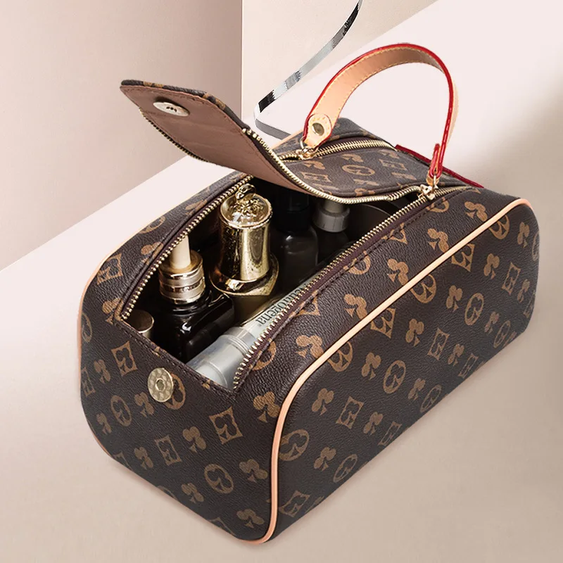 Waterproof Toiletry Bag Leather Travel Clutch Portable Men's Make up Makeup Bag storage Case Beauty handbags women cosmetic bags
Waterproof Toiletry Bag Leather Travel Clutch Portable Men's Make up Makeup Bag storage Case Beauty handbags women cosmetic bags