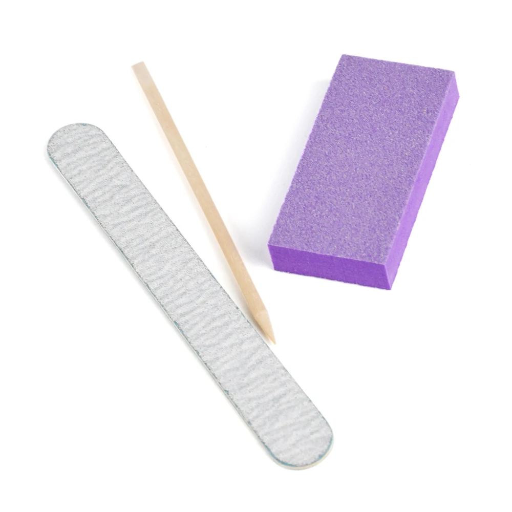 300Sets/Case 3 Pcs Disposable Nail Set Manicure kit For Nail Beauty Salon, Yellow, purple
300Sets/Case 3 Pcs Disposable Nail Set Manicure kit For Nail Beauty Salon, Yellow, purple