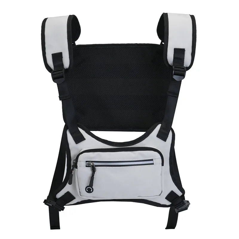 Custom Nylon Black Fashion Waterproof Unisex Street Packs Belt Vest Carrier bag Tactical Chest Rig Bag For Men, Customized
Custom Nylon Black Fashion Waterproof Unisex Street Packs Belt Vest Carrier bag Tactical Chest Rig Bag For Men, Customized