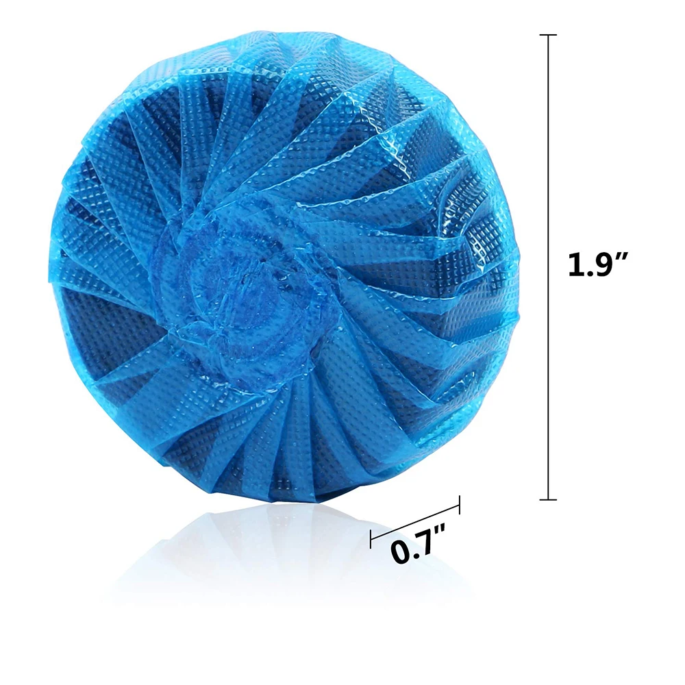 Organic Chemical Long Lasting 30 Days Air Freshener Toilet Bowl Bleach Cleaner Tabs, Blue
Organic Chemical Long Lasting 30 Days Air Freshener Toilet Bowl Bleach Cleaner Tabs, Blue