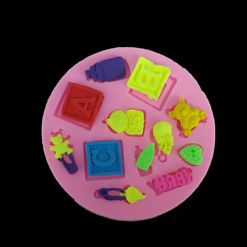 LOVE'N LV664P Baby Bear Toy Modeling Silicone Fondant Cake Mold Accessories Baking Tools DIY Silicone cake mold, Many colors
LOVE'N LV664P Baby Bear Toy Modeling Silicone Fondant Cake Mold Accessories Baking Tools DIY Silicone cake mold, Many colors