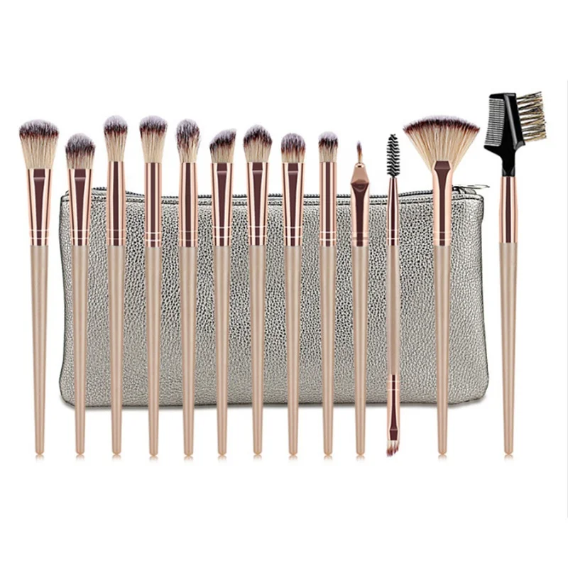 Rose gold high-end makeup brush set 12 pcs 2021hot selling eye shadow brush OEM markup brush set
Rose gold high-end makeup brush set 12 pcs 2021hot selling eye shadow brush OEM markup brush set