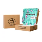 Custom Logo Corrugated Colored Printed Customised Flat Mailing Boxes Mailer Box