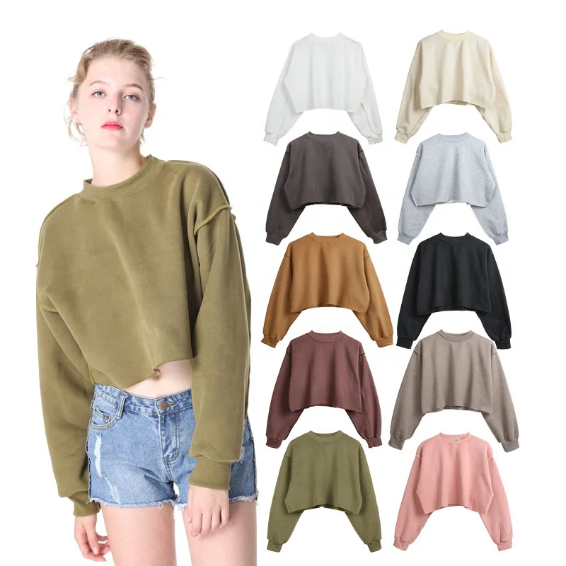 2021 Hot Sale New Spring Long Sleeve Oversized Ladies Short Hoodie Fashion Simple Plain Crop Top Hoodies
2021 Hot Sale New Spring Long Sleeve Oversized Ladies Short Hoodie Fashion Simple Plain Crop Top Hoodies