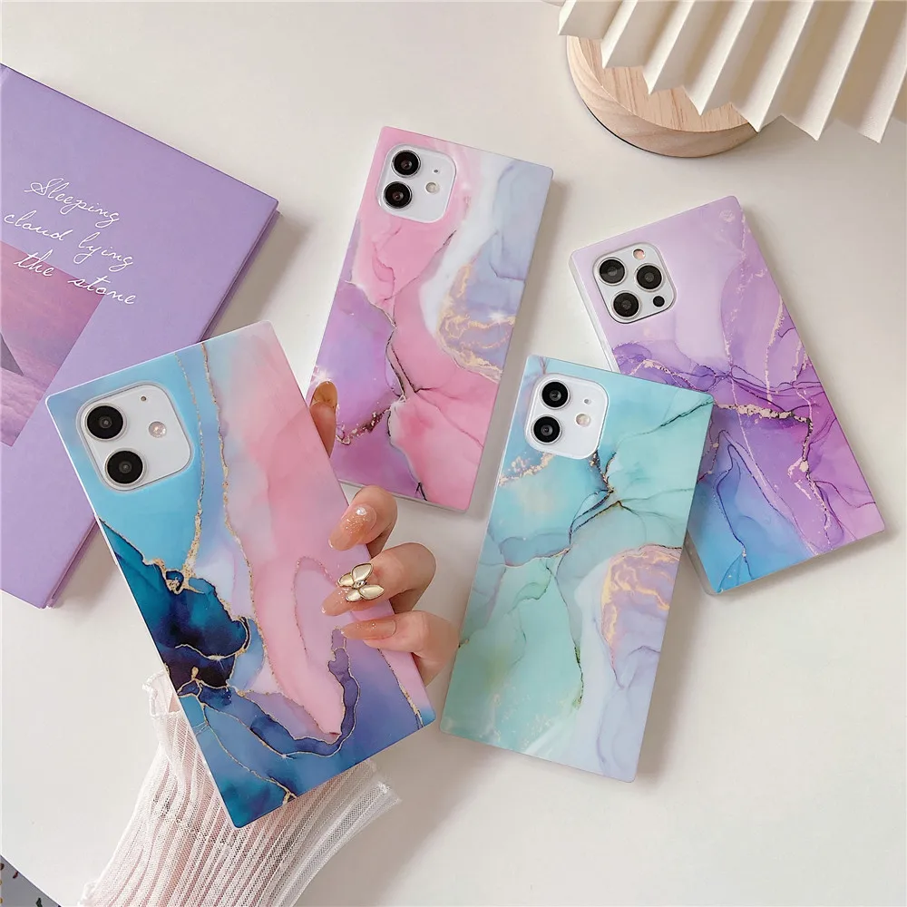 2021 New Arrival Square Marble Mobile Case Covers for iPhone Xs Max 11 Pro Phone Case for iPhone 12 Pro Max, 4 colors optional
2021 New Arrival Square Marble Mobile Case Covers for iPhone Xs Max 11 Pro Phone Case for iPhone 12 Pro Max, 4 colors optional