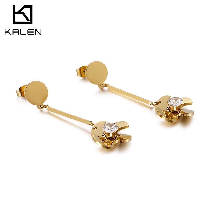 Korean style Zircon Earrings temperament women 's flower windmill Earrings Fashion simple and versatile Zircon Earrings, Customized
Korean style Zircon Earrings temperament women 's flower windmill Earrings Fashion simple and versatile Zircon Earrings, Customized