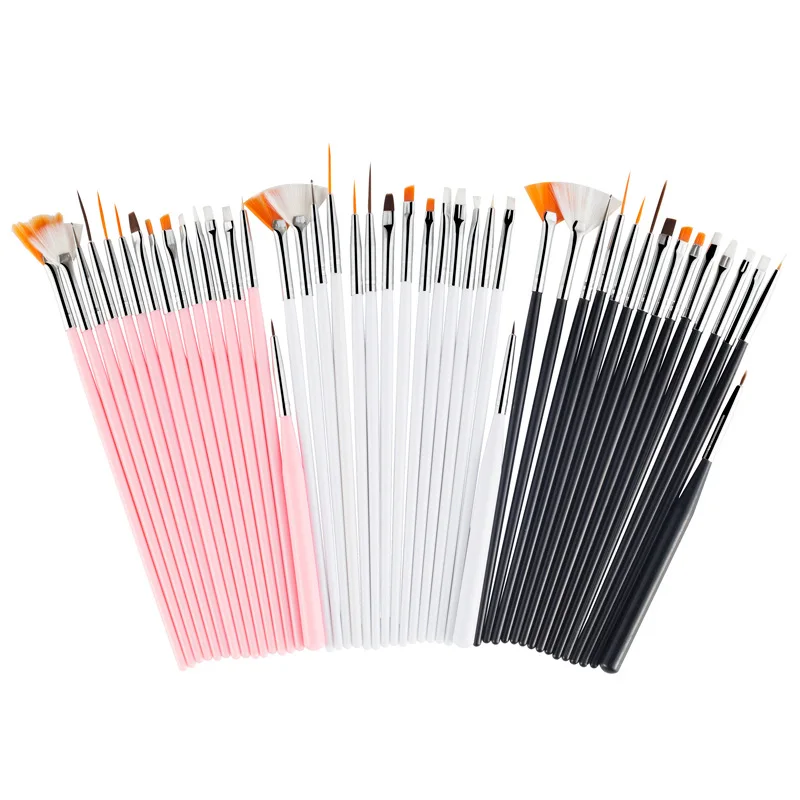 15PCS Drawing Brush High Quality Nail Art Brush Hair Nail decoration Painting Brush Pen Set, Pink black ,rose,red. white
15PCS Drawing Brush High Quality Nail Art Brush Hair Nail decoration Painting Brush Pen Set, Pink black ,rose,red. white