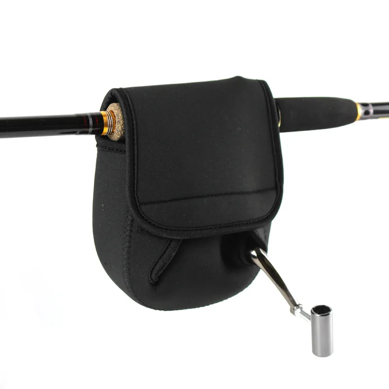 Wholesales 3 Sizes Black Portable Neoprene Material Fishing Reel Protective Cover for Outdoor Fishing Sports
Wholesales 3 Sizes Black Portable Neoprene Material Fishing Reel Protective Cover for Outdoor Fishing Sports