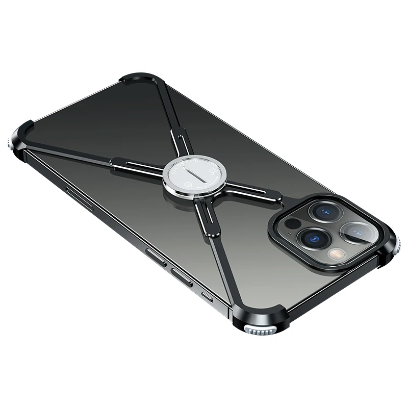 In Stock OATSBASF X Shape Metal Bumper Cover Aluminum Shockproof Mobile Phone Case For iPhone 12 12 Pro, Black, silver, blue
In Stock OATSBASF X Shape Metal Bumper Cover Aluminum Shockproof Mobile Phone Case For iPhone 12 12 Pro, Black, silver, blue