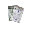 food grade clear polyethylene pill ziplock bags with white block printing for drugs pharmacy hospital