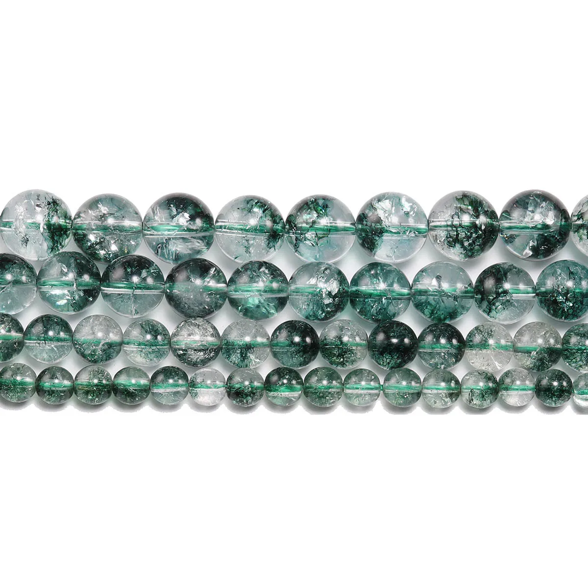 Wholesale Green Ghost Loose Beads Natural Gemstone Round Crystal Green Color Stone Loose Beads
Wholesale Green Ghost Loose Beads Natural Gemstone Round Crystal Green Color Stone Loose Beads