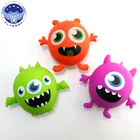 News cute funny Flour Stress ball Squeezed Toys for Kids TPR Flour monsters ball toy