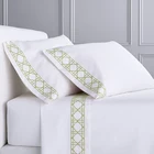 100% cotton material jacquard bedding set for girls, hotel luxury bedding comforter sets