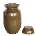 Multifunction 105*61*150 celadon glazepickled radish jar pottery bottle for pickles