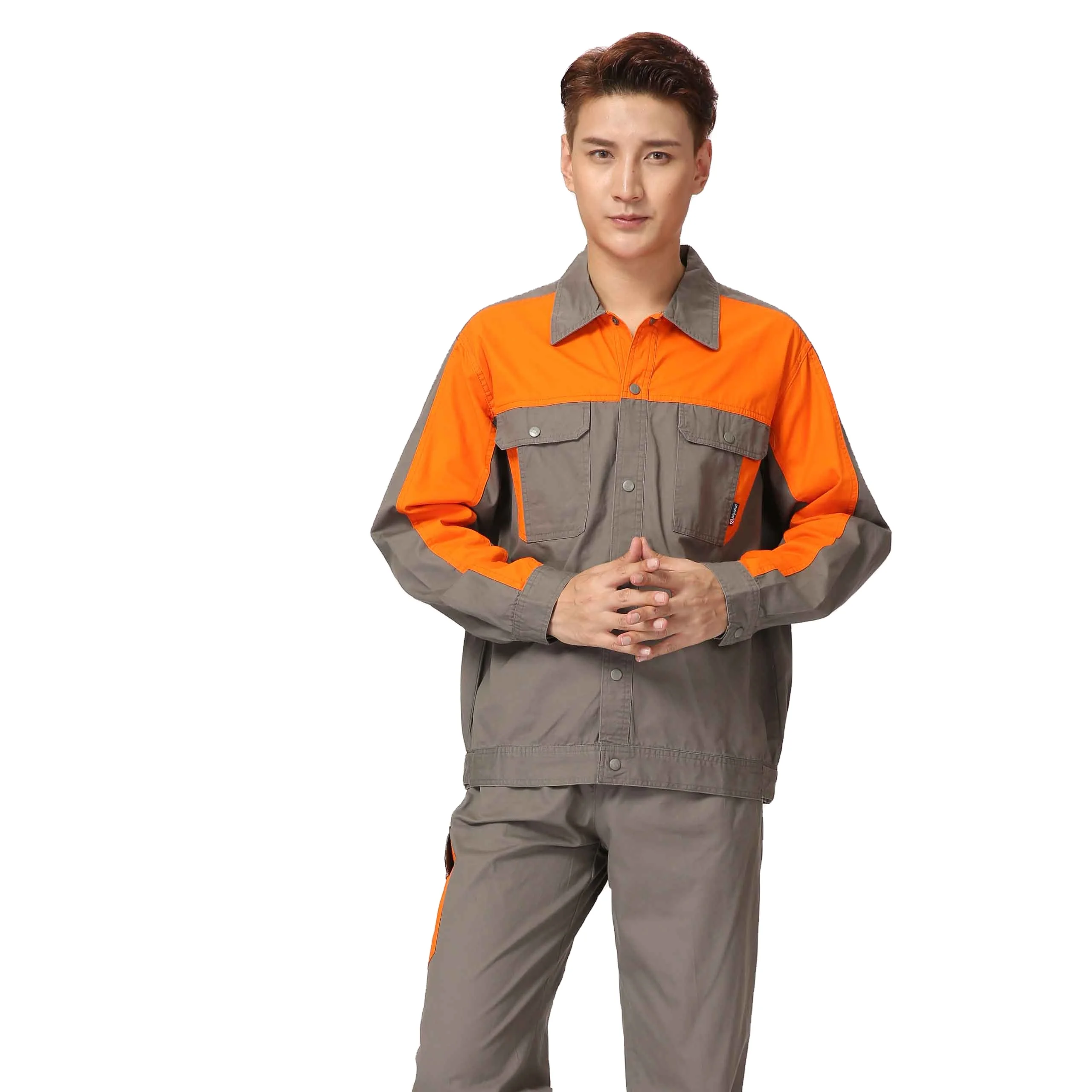 Factory Direct High Quality comfortable long sleeve pure cotton men's work clothes men work clothes electrician
Factory Direct High Quality comfortable long sleeve pure cotton men's work clothes men work clothes electrician