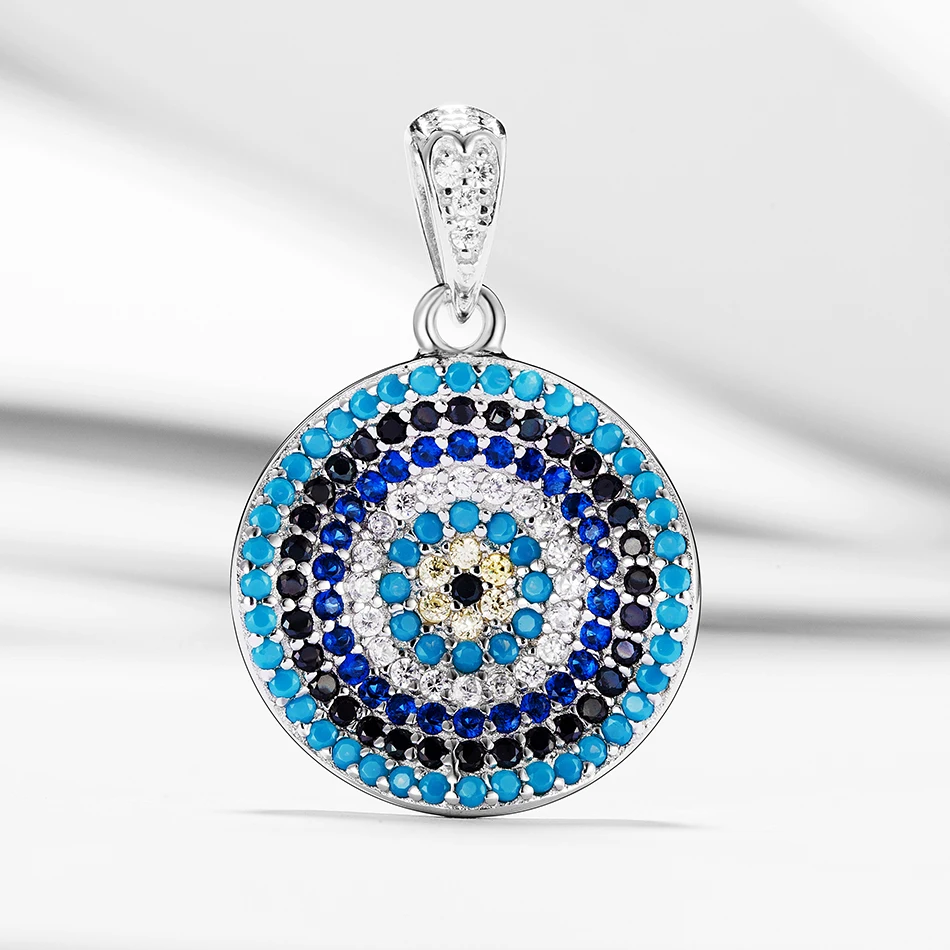 925 Sterling Silver Turkish Eye Pendants Fit Original Necklace Blue Eye Pendants For Women Birthday Gift Jewelry Making
925 Sterling Silver Turkish Eye Pendants Fit Original Necklace Blue Eye Pendants For Women Birthday Gift Jewelry Making