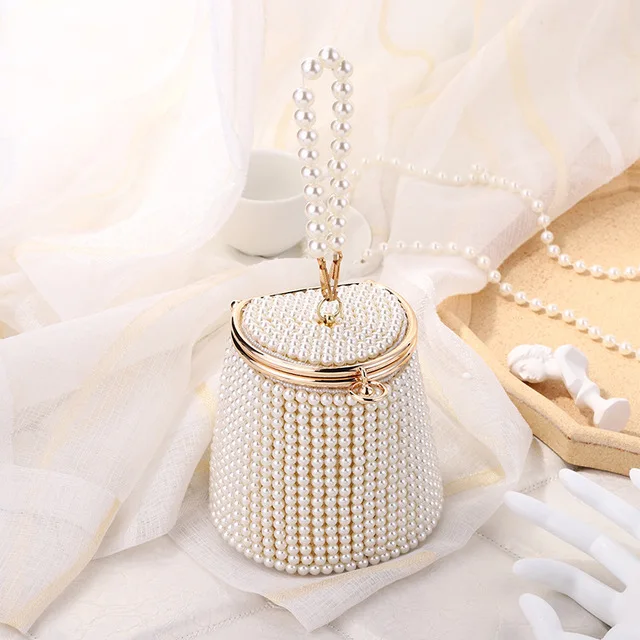 Design Luxury Beaded Pearl Bags Evening Clutch Handbag Ladies Rhinestone small tote Purse Ladies Messenger Handbag For Women
Design Luxury Beaded Pearl Bags Evening Clutch Handbag Ladies Rhinestone small tote Purse Ladies Messenger Handbag For Women