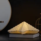 Wholesale good quality star shape kid bedroom bedside ceramic led night light