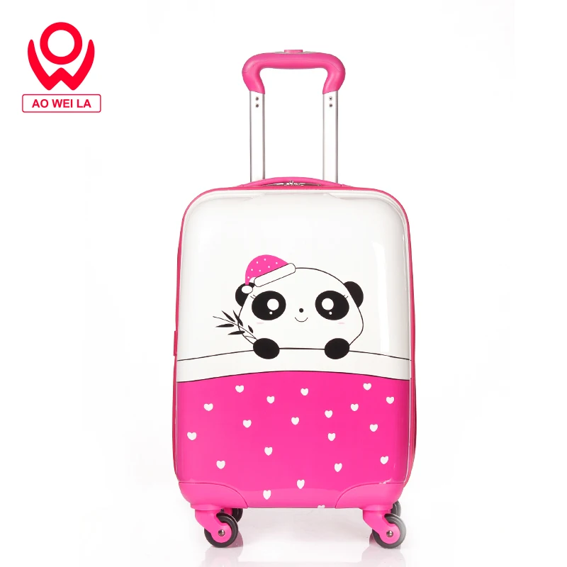 Aoweila Custom Made Animal Print Luggage,Eminent Suitcase,Black Quality Hard Shell 4 Wheel Spinner Suitcase