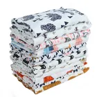 White muslin baby swaddle blanket 100% organic cotton perfect for swaddling and nursering