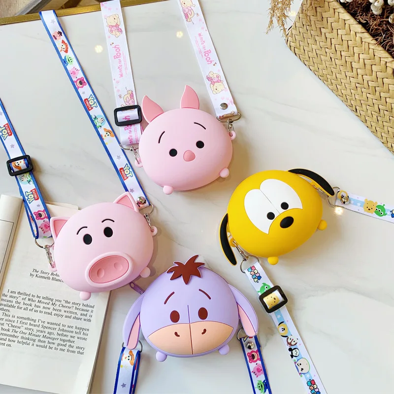 Cute 3D Cartoon Piglet Dog Pig Shoulder Bag Soft Silicone Kids Coin Card Cosmetics Purses Handbags
Cute 3D Cartoon Piglet Dog Pig Shoulder Bag Soft Silicone Kids Coin Card Cosmetics Purses Handbags