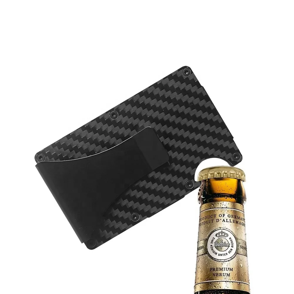 2020 new DESIGN Real Carbon Fiber Wallet with bottle opener, Slim Wallet & RFID Blocking Front Pocket card Wallet
2020 new DESIGN Real Carbon Fiber Wallet with bottle opener, Slim Wallet & RFID Blocking Front Pocket card Wallet