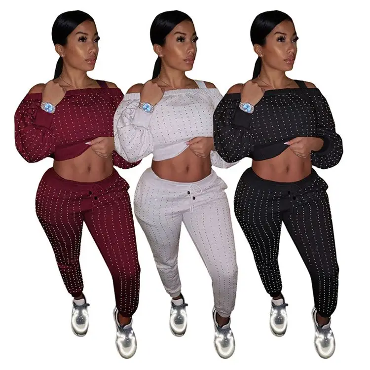New Style Sequin Crop Top Long Sleeves Trendy Ladies Fashion Casual Women Clothes Sets 2021 Spring Women Clothing
New Style Sequin Crop Top Long Sleeves Trendy Ladies Fashion Casual Women Clothes Sets 2021 Spring Women Clothing