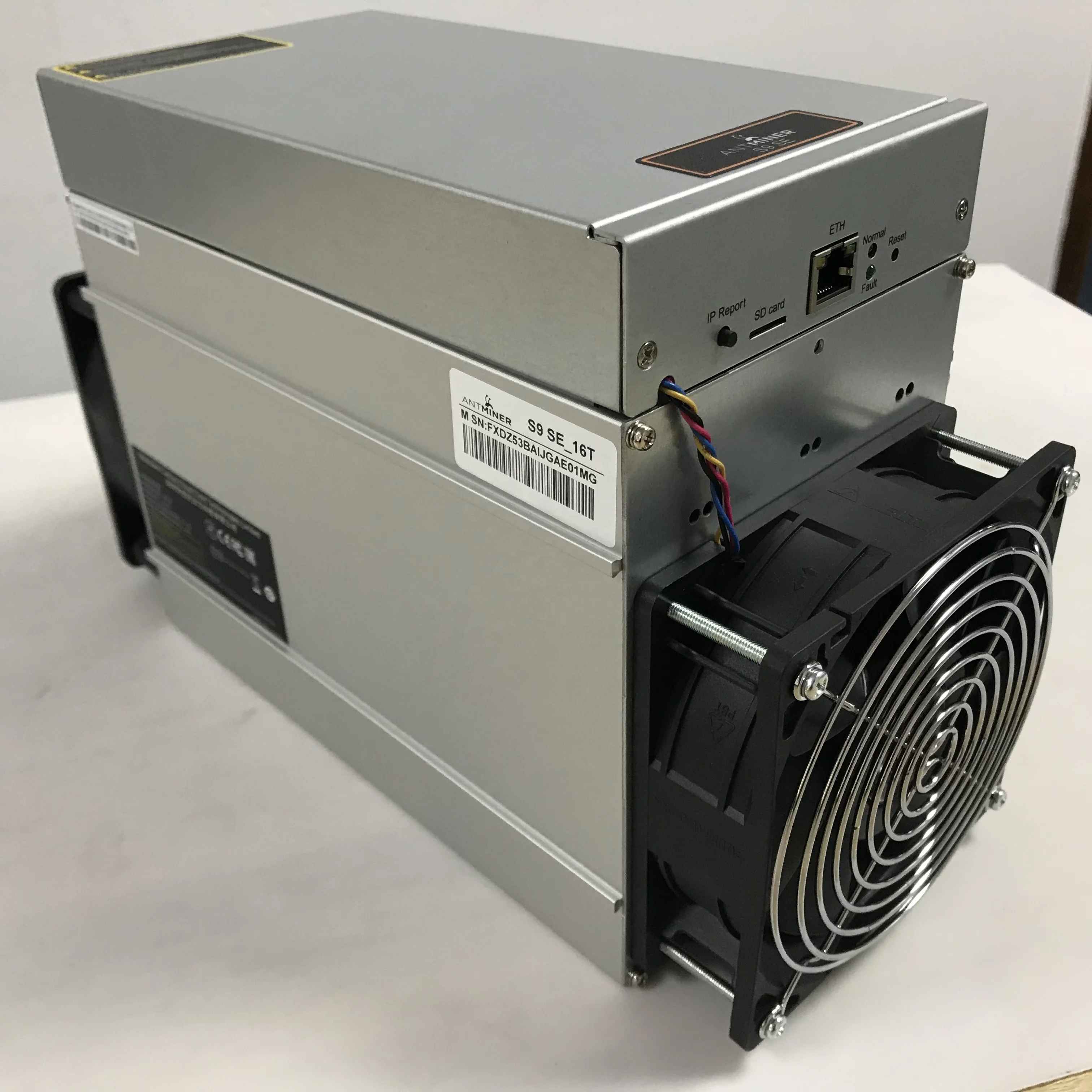 区块链矿机  区块链矿机  产品说明 模型 antminer s9se 哈希速率 第