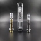 1 ml glass material syringe injector syringe pen with metal plunger