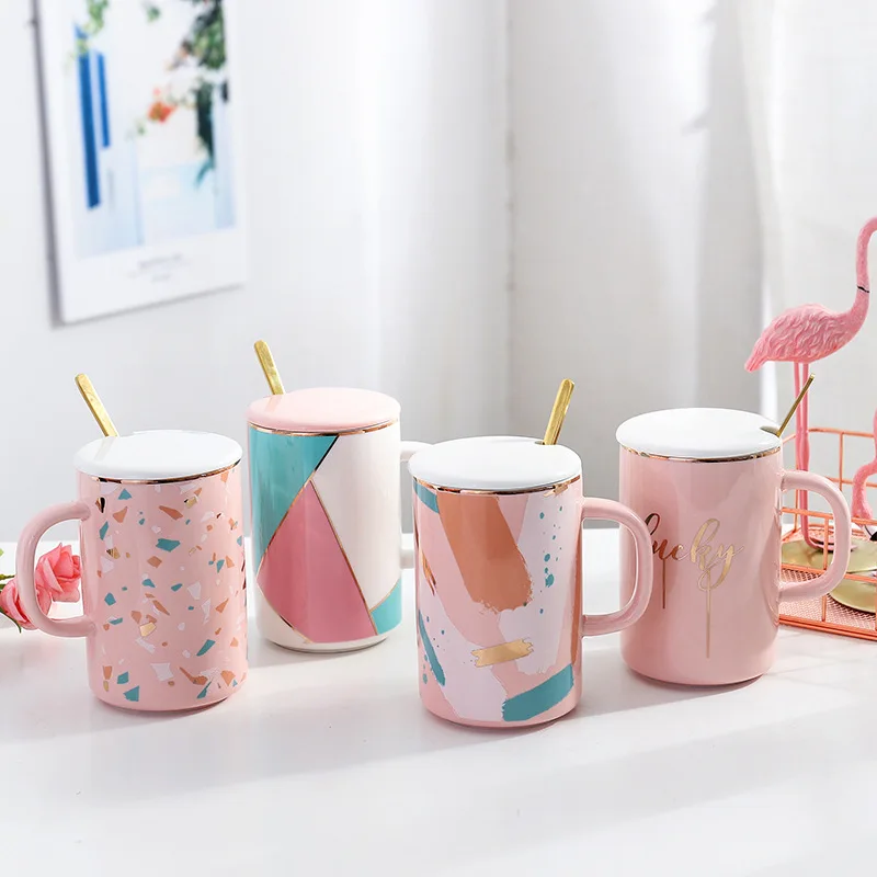 Feiyou wholesale new Korean style girls personalized golden eagle painting ceramic printed mugs ceramic mug with spoon in handle, As the picture show
Feiyou wholesale new Korean style girls personalized golden eagle painting ceramic printed mugs ceramic mug with spoon in handle, As the picture show