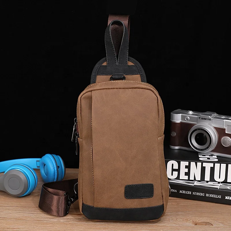 In Stock Men Mobile Phone Bag South Chest Bag PU Leather Single Shoulder Crossbody Bag, Customized
In Stock Men Mobile Phone Bag South Chest Bag PU Leather Single Shoulder Crossbody Bag, Customized