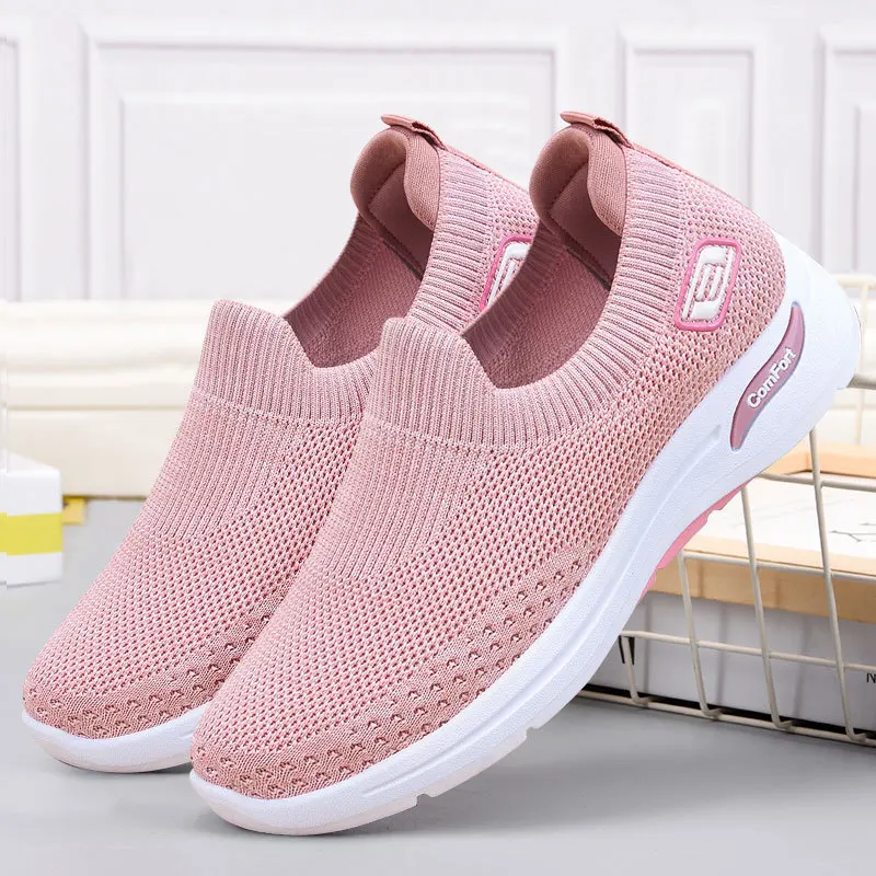 Cheap Fashion Women's Walking Sock Shoes Sneakers Lightweight Slip on Breathable Loafer Shoes Breathable Casual Walking Shoes, 4 colors
Cheap Fashion Women's Walking Sock Shoes Sneakers Lightweight Slip on Breathable Loafer Shoes Breathable Casual Walking Shoes, 4 colors