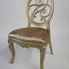 Elegant Royal Luxury Throne New Design Resin Luis Ghost Chair