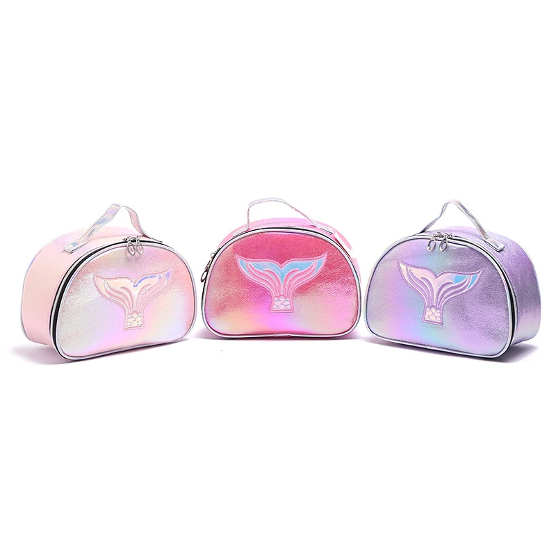 Customizable logo personality waterproof flash mermaid laser PU holographic Cosmetic bag, 3colors
Customizable logo personality waterproof flash mermaid laser PU holographic Cosmetic bag, 3colors
