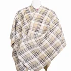 Fast shipping in stock plaid 100% polyester scarves shawls hijab prayer shawl wholesale
