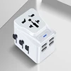 Free shipping 2019 new promotional gift items international travel adapter corporate for worldwide