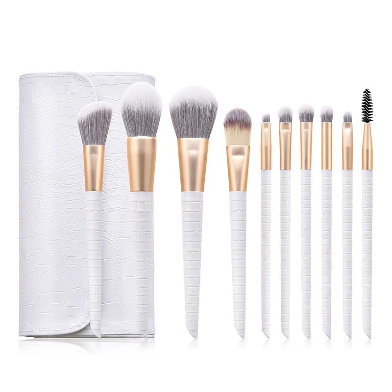 32pcs professional makeup brushes set with black bag dias makeup brush makeup brush pencil, Black / white color
32pcs professional makeup brushes set with black bag dias makeup brush makeup brush pencil, Black / white color