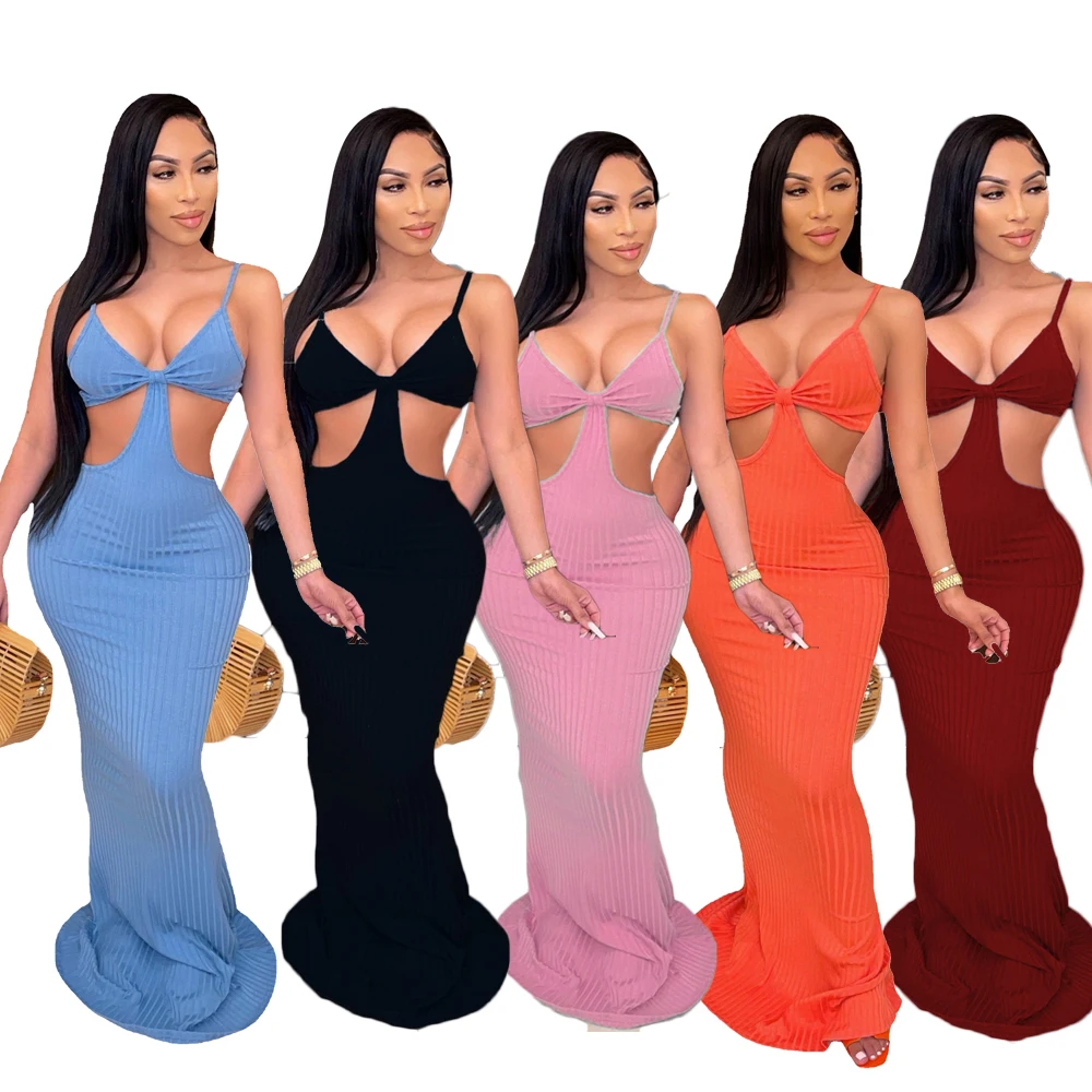 LANOZY Summer fashion Sexy Beach Solid Color halter Crop Top pencil Maxi Dress, 5colors
LANOZY Summer fashion Sexy Beach Solid Color halter Crop Top pencil Maxi Dress, 5colors