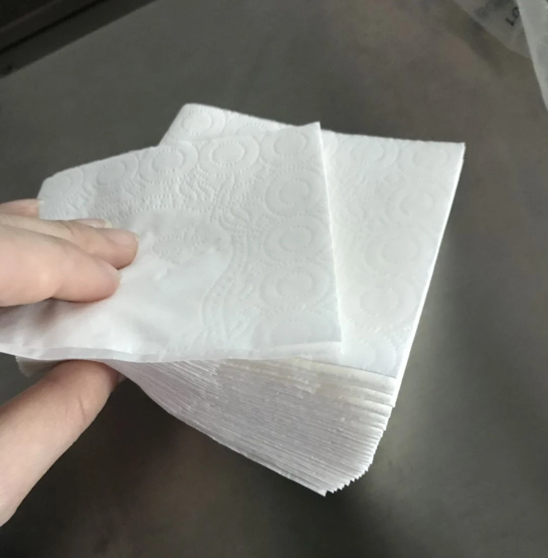 High Capacity Automatic 1/4 Folding Tissue Paper Napkin Soft Packing Machine