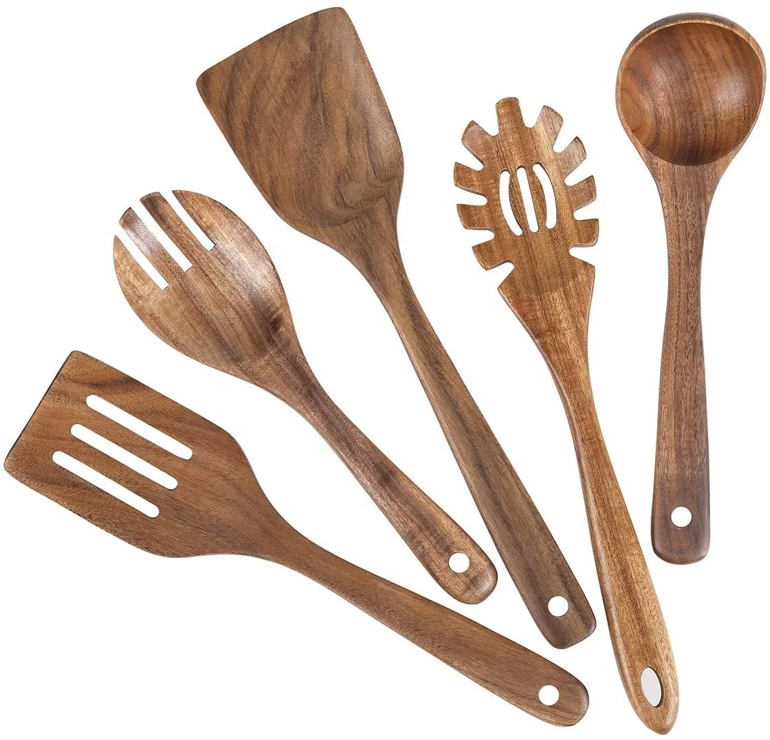 Wooden Utensils Set Made of Natural Teak Wood NonStick Wooden Spoons for Cookingwood Kitchen Tool Utensils Set5
Wooden Utensils Set Made of Natural Teak Wood NonStick Wooden Spoons for Cookingwood Kitchen Tool Utensils Set5