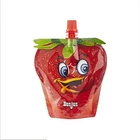 Liquid packaging plastic fruit juice energy drink stand spout pouch