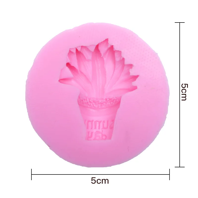 Potted Shape DIY Baking Cake Modeling Tool Silicone Fondant Mold for Baking Pastry Cake Tools Bakeware Mould Making 3d Crafts
Potted Shape DIY Baking Cake Modeling Tool Silicone Fondant Mold for Baking Pastry Cake Tools Bakeware Mould Making 3d Crafts