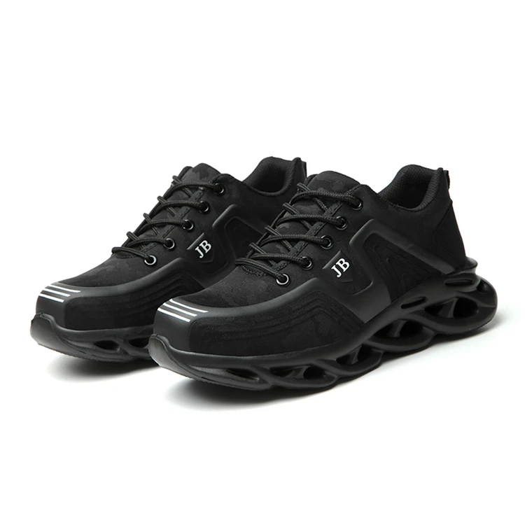 Safety Shoes Anti-smash Steel Toe Soft EVA Outsole Labor Protection Shoes, Black red,black white
Safety Shoes Anti-smash Steel Toe Soft EVA Outsole Labor Protection Shoes, Black red,black white