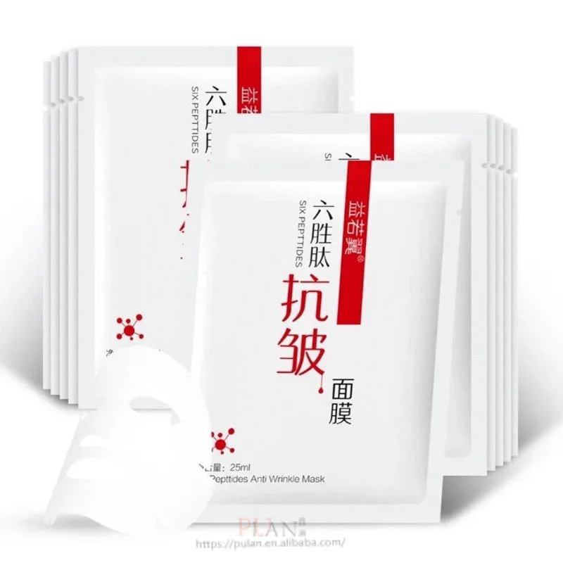 Private label OEM 15pcs Hexapeptide Anti-Wrinkle Essence Mask Improving Drying Mask Brightening Skin Tone Moisturizing Mask
Private label OEM 15pcs Hexapeptide Anti-Wrinkle Essence Mask Improving Drying Mask Brightening Skin Tone Moisturizing Mask