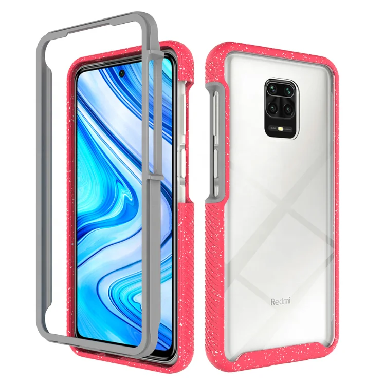 Full coverage mobile phone case PC TPU solid color glitter bumper clear back cover for Redmi note 9pro max, Multi-color, can be customized
Full coverage mobile phone case PC TPU solid color glitter bumper clear back cover for Redmi note 9pro max, Multi-color, can be customized