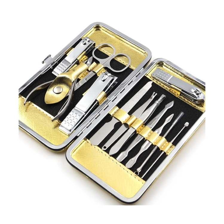 Original Factory hot sale manicure set tools stainless steel nail clipper 12pcs pedicure care tools, Customized color
Original Factory hot sale manicure set tools stainless steel nail clipper 12pcs pedicure care tools, Customized color