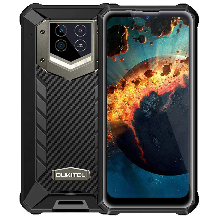 Oukitel WP15 5G 8GB+128GB 6.5"HD+ big screen 15600mAh battery long standby NFC Octa Core Rugged mobile phone, Black
Oukitel WP15 5G 8GB+128GB 6.5"HD+ big screen 15600mAh battery long standby NFC Octa Core Rugged mobile phone, Black