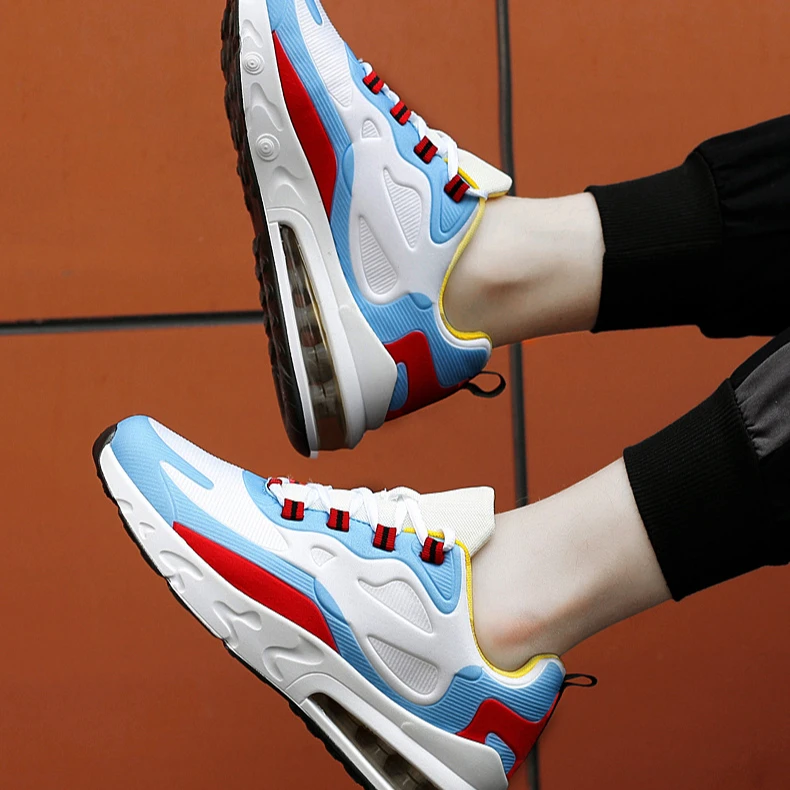Factory Wholesale basketball style shoes sports air cushion sneakers athletic shoes for men, White/green;blue/red;grey/black
Factory Wholesale basketball style shoes sports air cushion sneakers athletic shoes for men, White/green;blue/red;grey/black