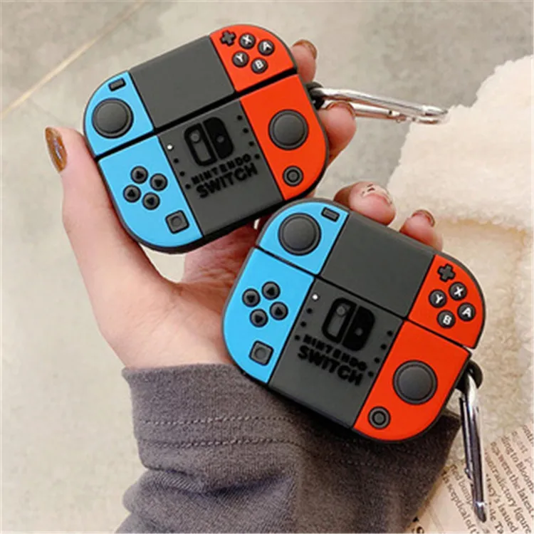 Hot Selling 3D Gameboy Protector with Hook Soft Silicone Case for Airpods Pro for Airpods 3 1 2 for Air pods 3
Hot Selling 3D Gameboy Protector with Hook Soft Silicone Case for Airpods Pro for Airpods 3 1 2 for Air pods 3