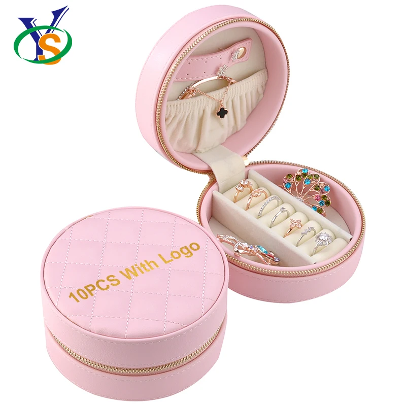 Cheap Round Unique Glitter Personalized Case Leather Made Boxes Packaging Logo Custom Jewelry Box, Pink
Cheap Round Unique Glitter Personalized Case Leather Made Boxes Packaging Logo Custom Jewelry Box, Pink